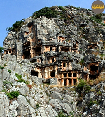 DAILY ANTALYA TOUR MYRA KEKOVA SIMENA SUNKEN CITY ST NICOLAS CHURCH