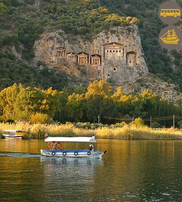 DAILY DALYAN TOUR FROM OLUDENIZ FETHIYE