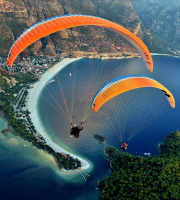 TANDEM PARAGLIDING IN TURKEY