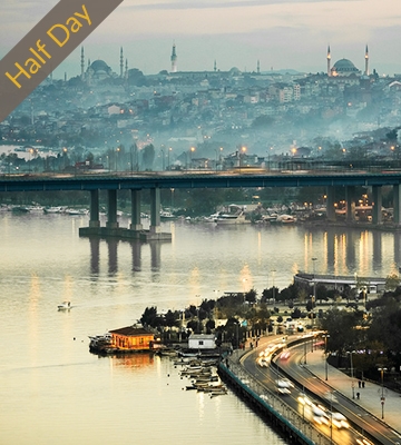 BOSPHORUS CRUISE CITY WALLS  GOLDEN HORN CABLE CAR PIERRE LOTI HILL TOUR