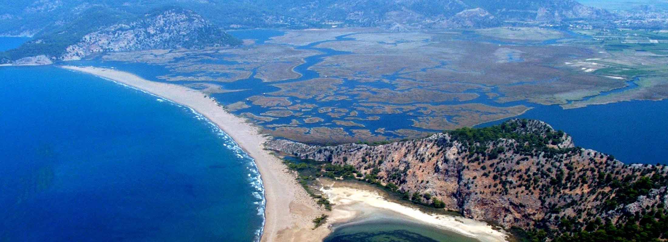 DALYAN IZTUZU BEACH MARMARIS FETHIYE MARMARIS TURKEY GULET CRUISE