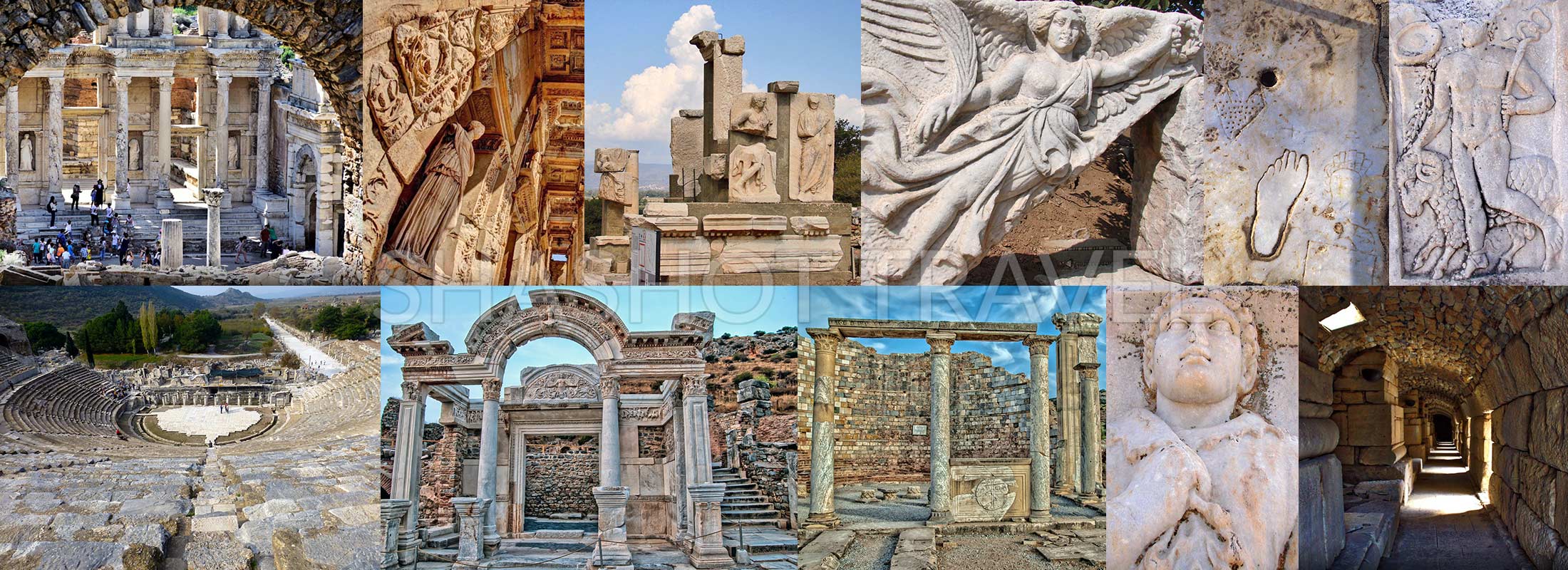 EPHESUS PAMUKKALE HIERAPOLIS TOUR BY FLIGHT