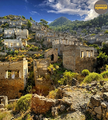 DAILY FETHIYE KAYAKOY TLOS SAKLIKENT GORGE YAKAPARK TOUR