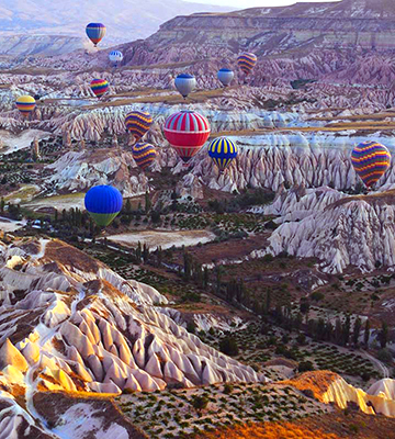 HOT AIR BALLOON TOURS IN TURKEY