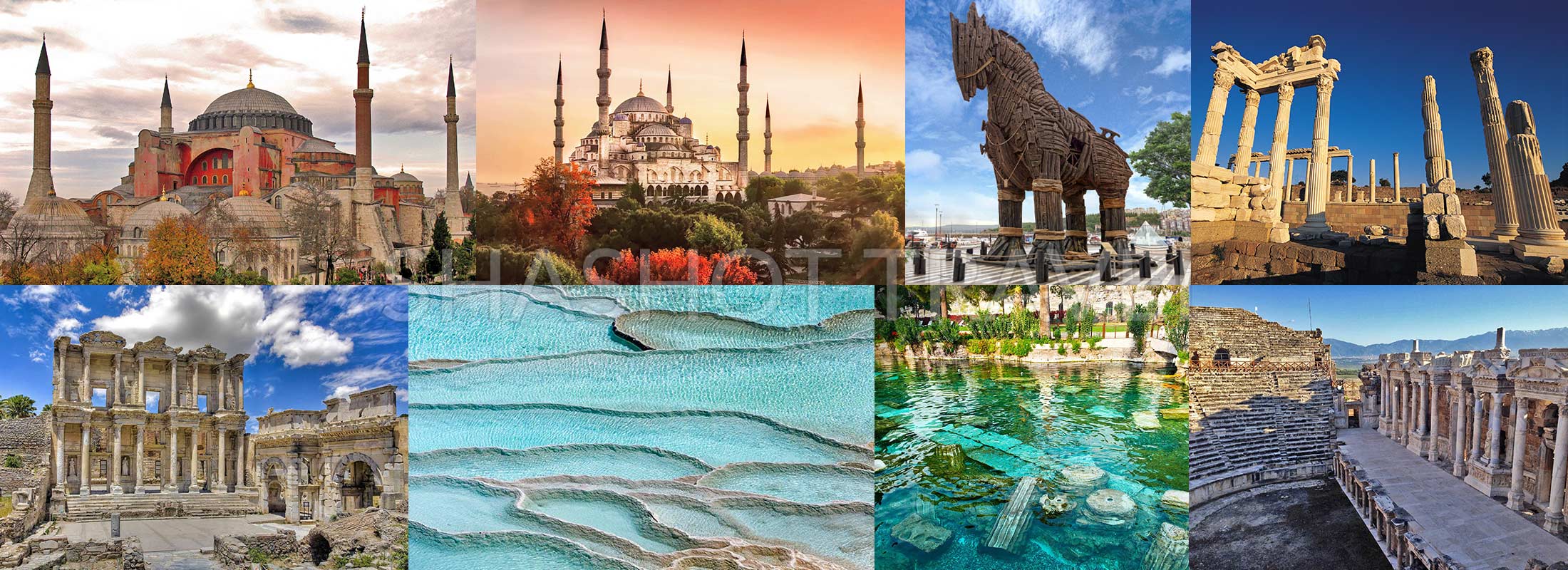 turkey-package-tours-6-days-troy-pergamon-ephesus-virgin-mary-hourse-pamukkale-hierapolis