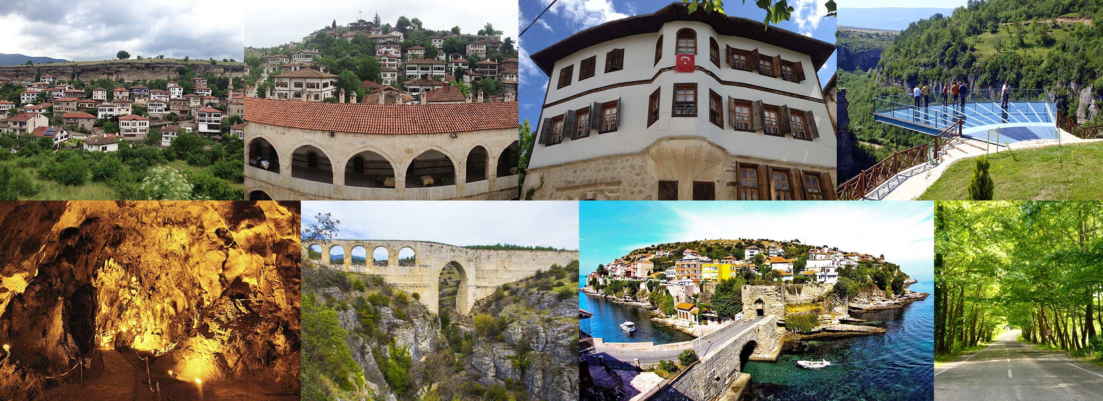 3-days-turkey-black-sea-tour-safranbolu-yoruk-village-incekaya-aqueduck-bulak-cave-CRYSTAL-TERRACE-amasra