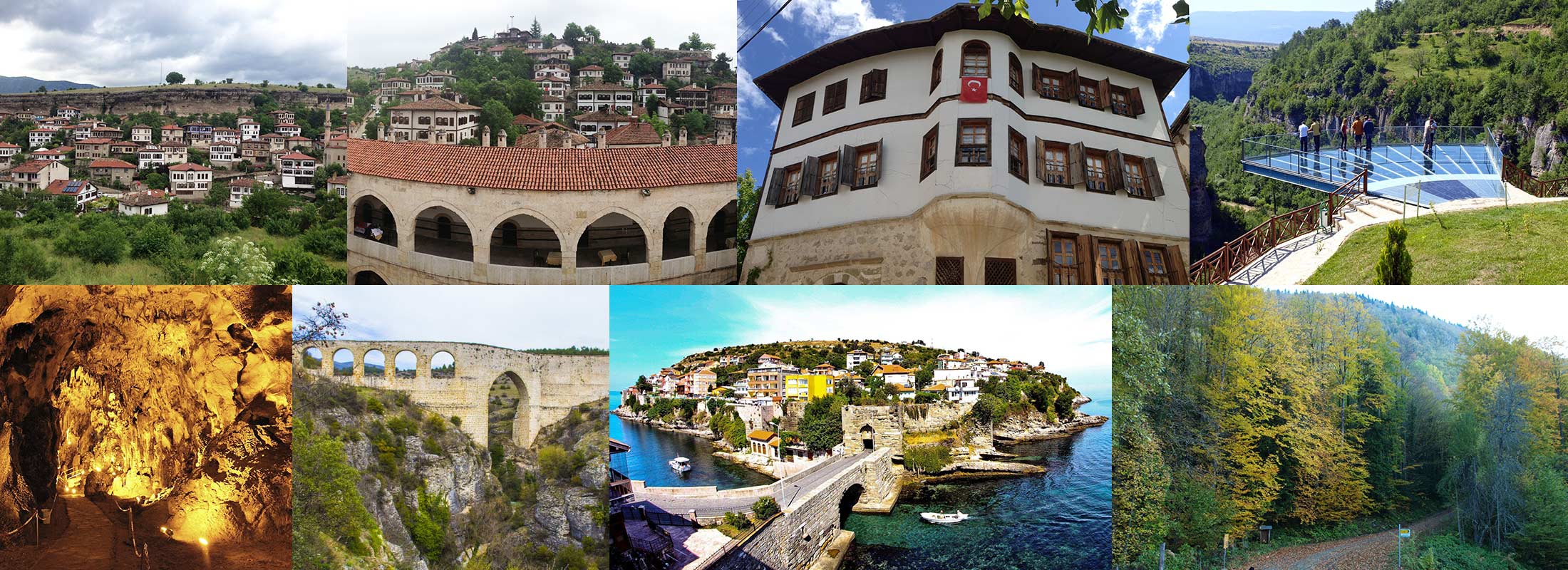 4-days-turkey-black-sea-tour-safranbolu-yoruk-village-incekaya-aqueduck-bulak-cave-CRYSTAL-TERRACE-yenice-forest-amasra