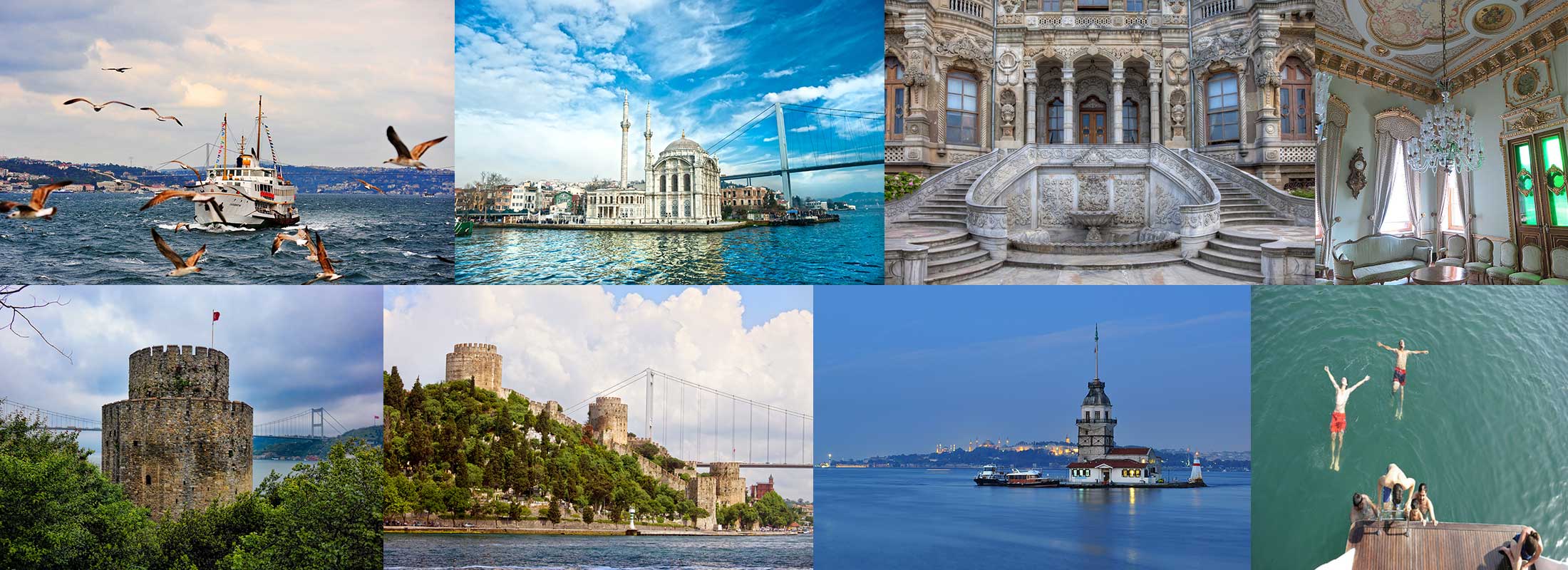 bosphorus-cruise-ortakoy-kucuksu-palace-rumeli-fortress-swimming-istanbul-tour