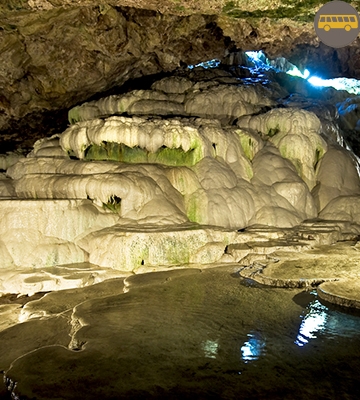 DAILY LAODICEA KAKLIK CAVE HONAZ WATERFALL TOUR