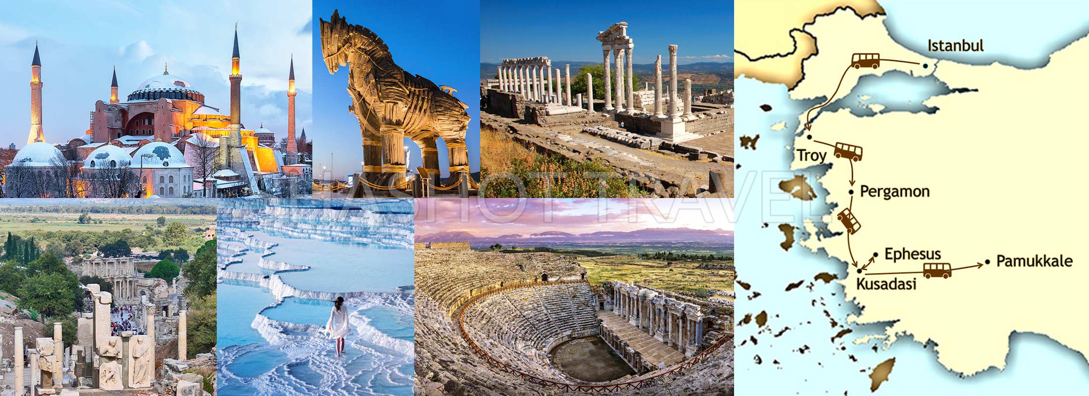 turkey-package-tours-6-days-troy-pergamon-ephesus-virgin-mary-house-pamukkale-hierapolis-map