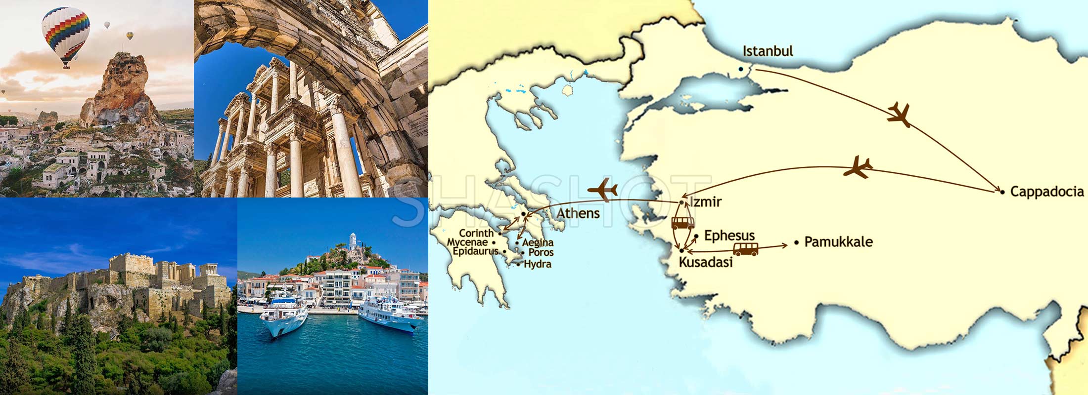 10-DAYS-TURKEY-GREECE-PACKAGE-TOUR-ISTANBUL-CAPPADOCIA-EPHESUS-PAMUKKALE-ATHENS-AEGINA-HYDRA-POROS-CORINTO-map